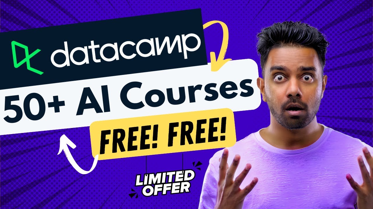 Get 50+ FREE AI Courses with Certificate 🤩 DataCamp Free Subscription 2025 🔥 Limited Time Offer.. ⏰
