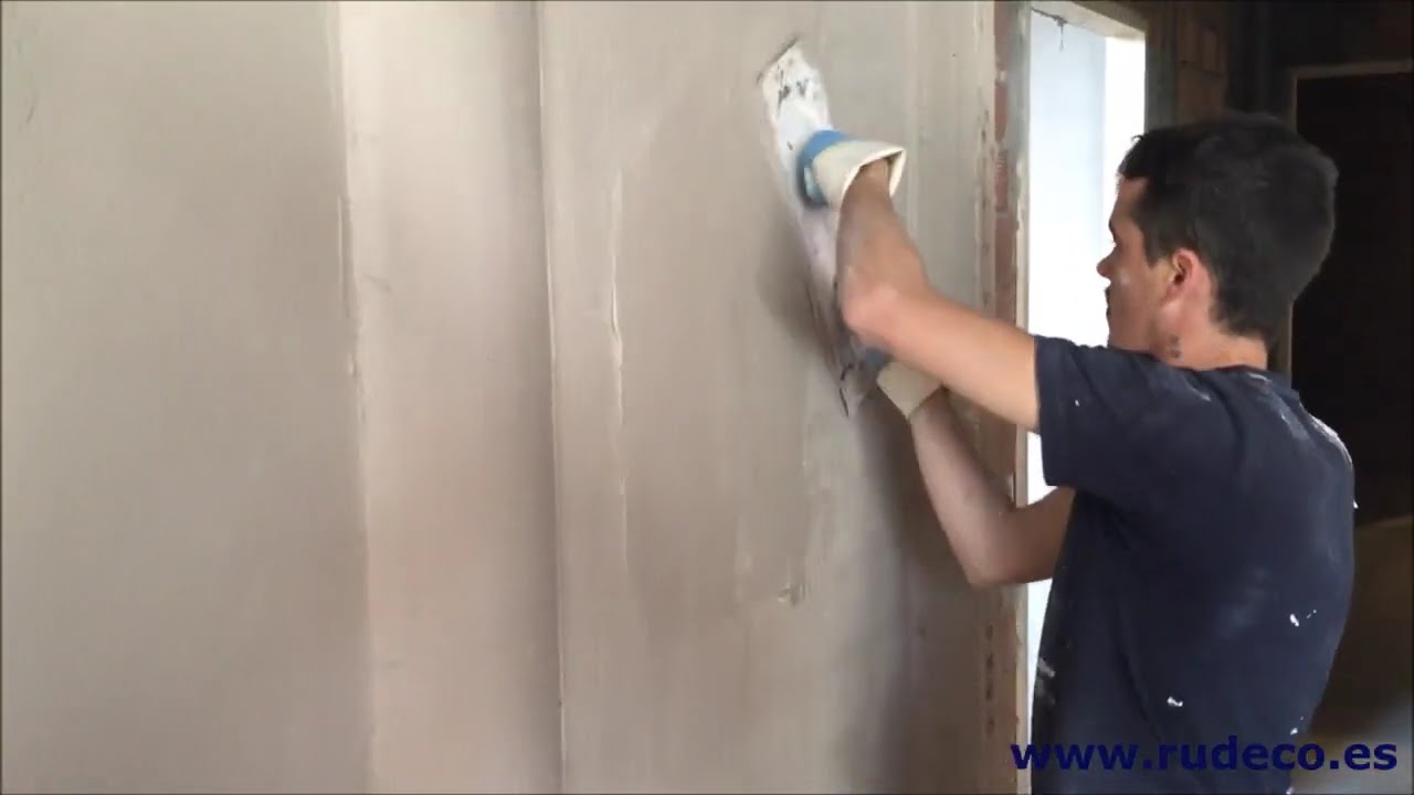 APLICACIÓN DE YESO A LLANA. VÍDEO 4