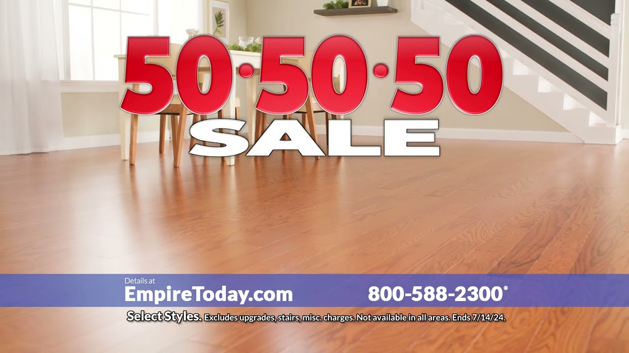 Empire Today® - Save BIG on New Flooring with the 505050 Sale