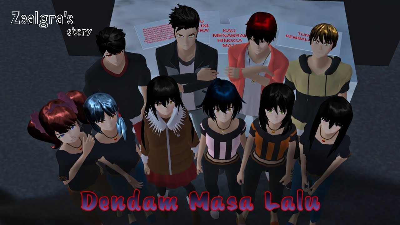 ZEALGRA'S STORY #16 || DENDAM MASA LALU || SAKURA SCHOOL SIMULATOR