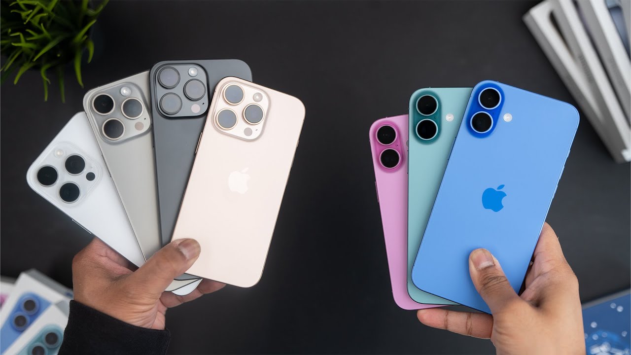 iPhone 16 and 16 Pro - Which Color Should YOU Buy?
