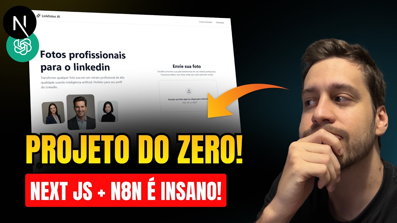 Do zero a um projeto profissional com Next.js + IA