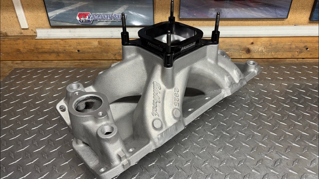 Competition Ported Edelbrock Super Victor 2925 for Small Block Chevy 