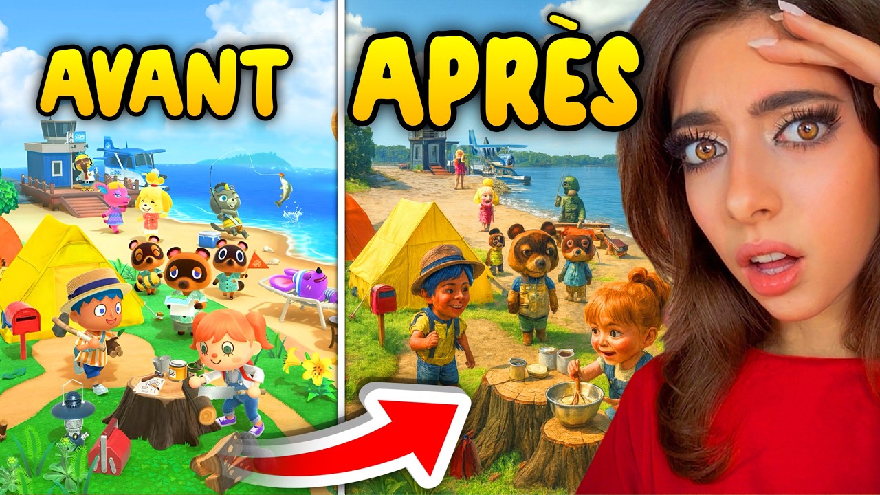 ANIMAL CROSSING MAIS mon JEU DEVIENT DE PLUS EN PLUS RÉALISTE ! 🤩