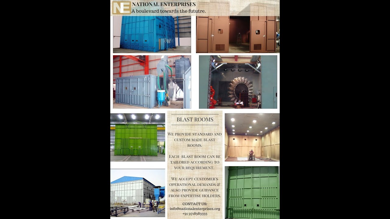 Surface Preparation of Electric Transformer by Mechanical Recovery Blast Room/Airless Spray Painting