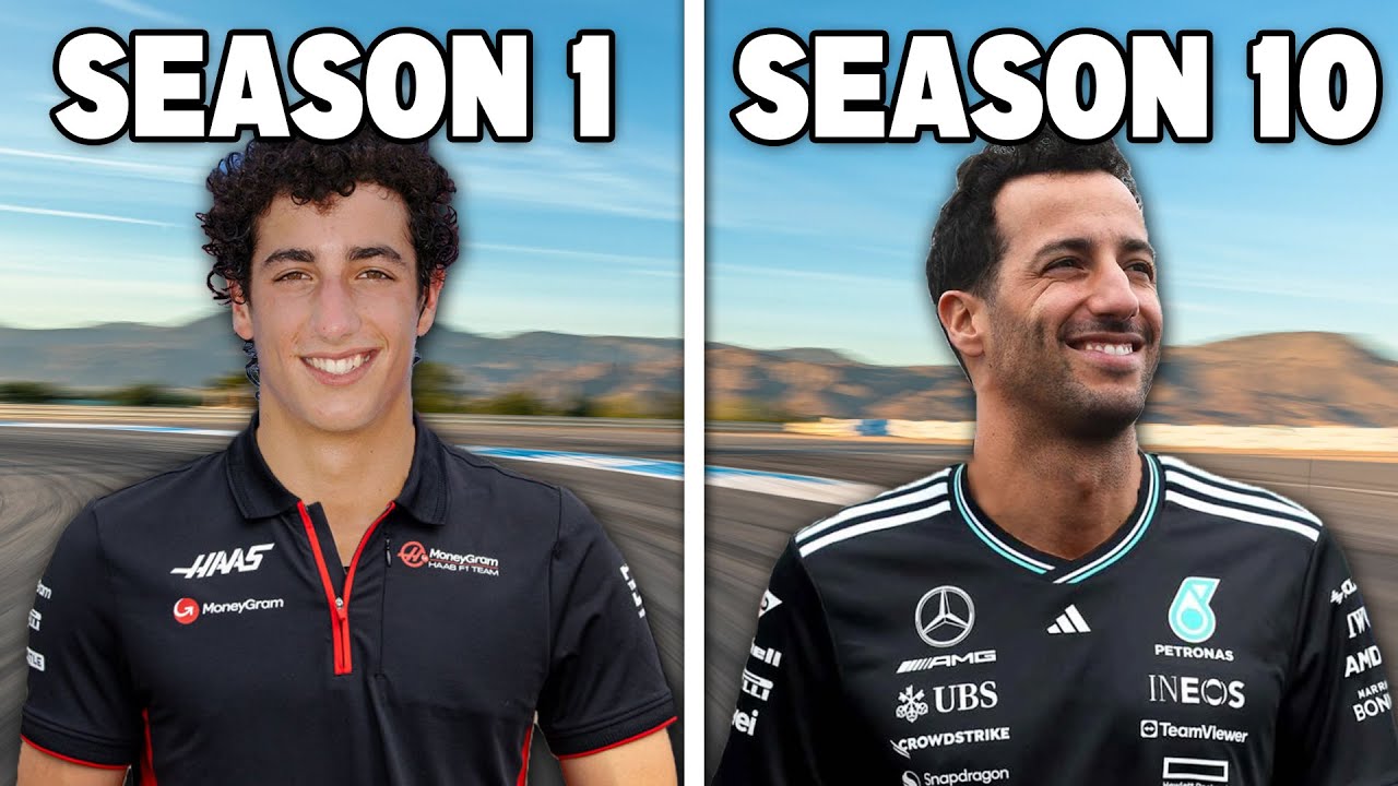 I Played The Entire Career Of Daniel Ricciardo