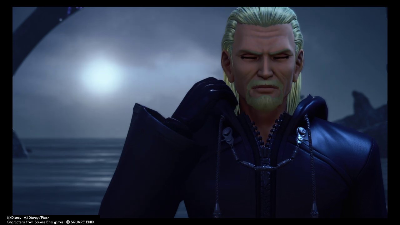 KINGDOM HEARTS Ⅲ Aqua defends Ansem The Wise