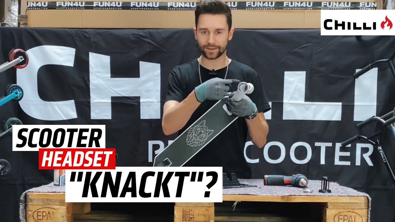Chilli Scooter Headset „knackt“: was muss ich tun?