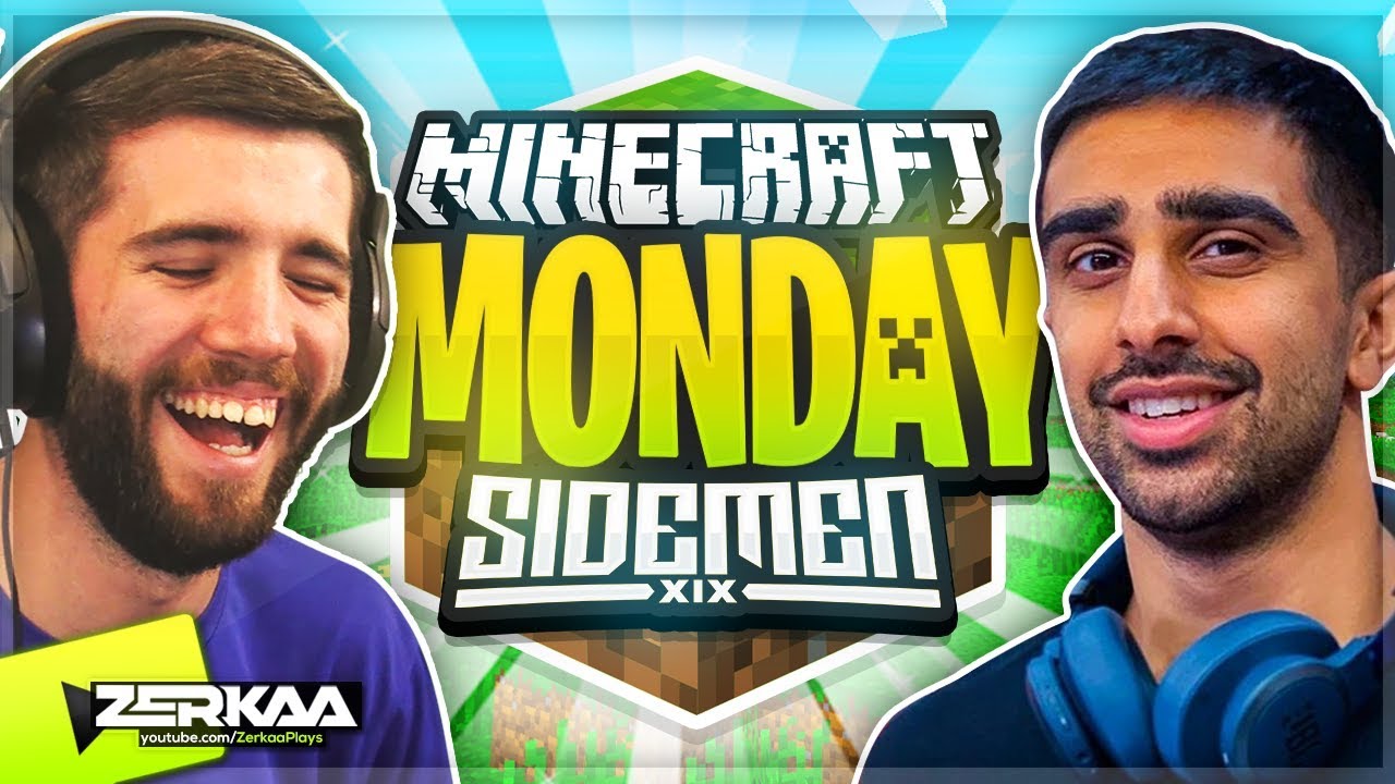 MINECRAFT MONDAY $10,000 TOURNAMENT (WEEK 10) 🔴 (Zerkaa & Vikkstar123 - SIDEMEN Team)