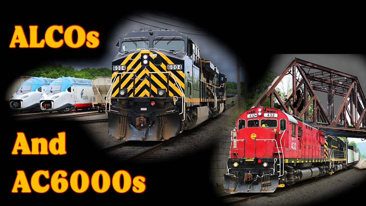 ALCO and AC6000 FINALE: Western New York & Pennsylvania's End of an Era, A&A RS3m, B&P and More