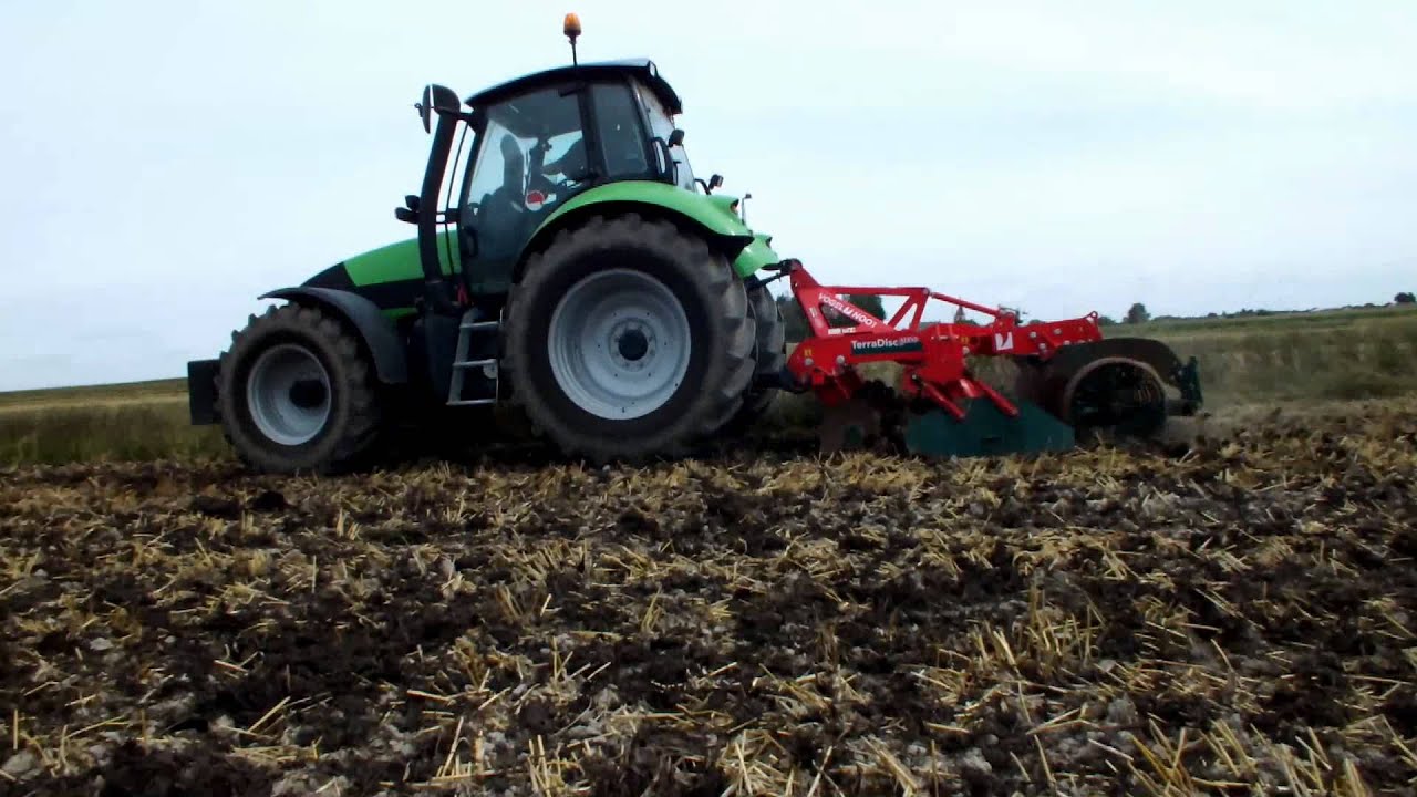 Talerzowanie 2012 / Deutz Fahr M 620 / Vogel&Noot Terra Disc 300 pro