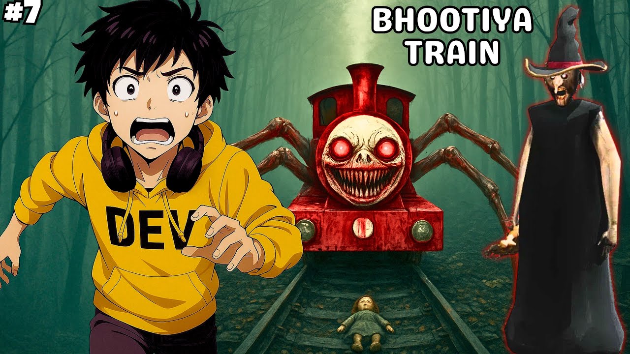Anzu Senpai Plays Choo Choo Charles | Creepy Ghost in the Forest
