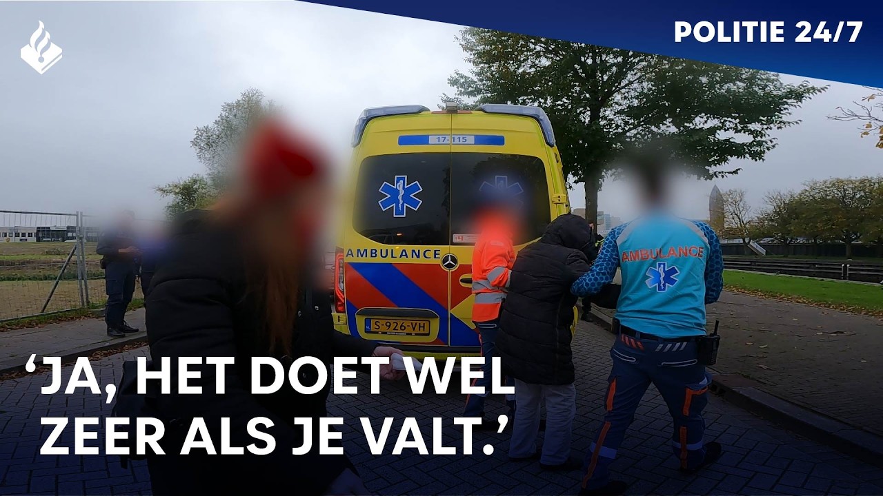 Vermiste vrouw op straat gevallen | POLITIE 24/7