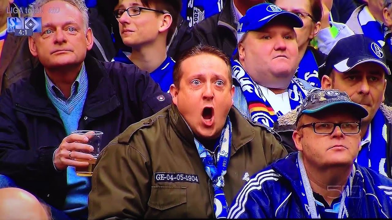 Schalke 04 - HSV Lustiger Zuschauer (Lennard)