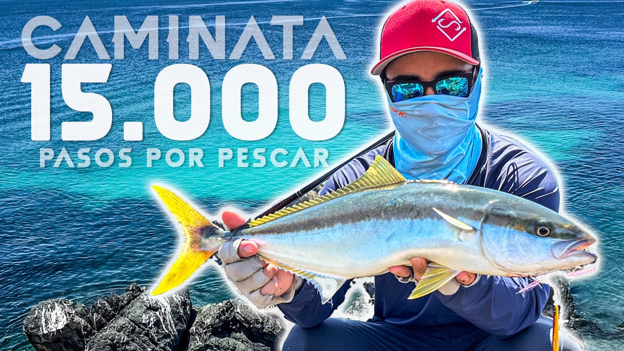 Caminamos 15.000 pasos por PESCAR !!!