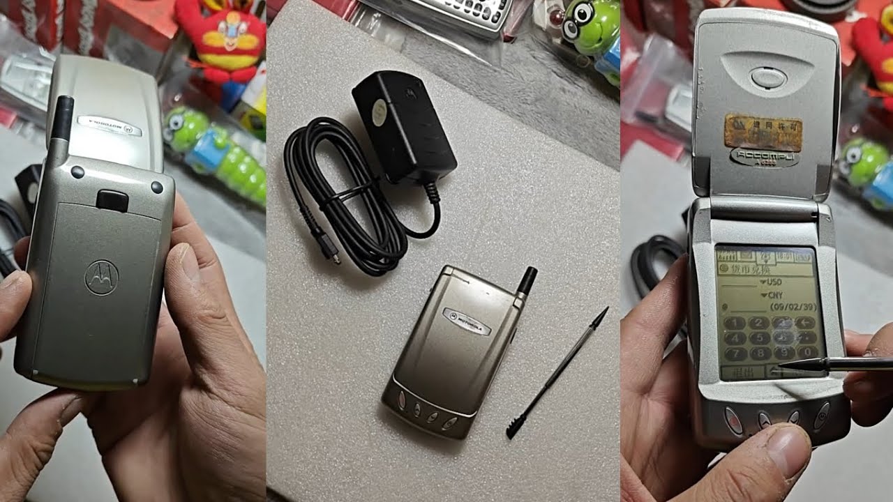 Vintage Motorola A6288 Mobile Phone Review 