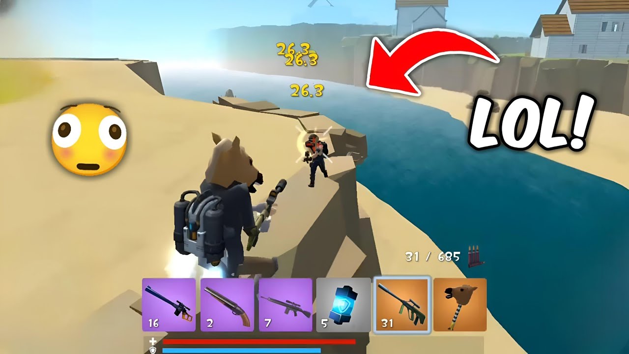 FUNNY PLAYERS LOBBY! 😂- Rocket Royale Gameplay!