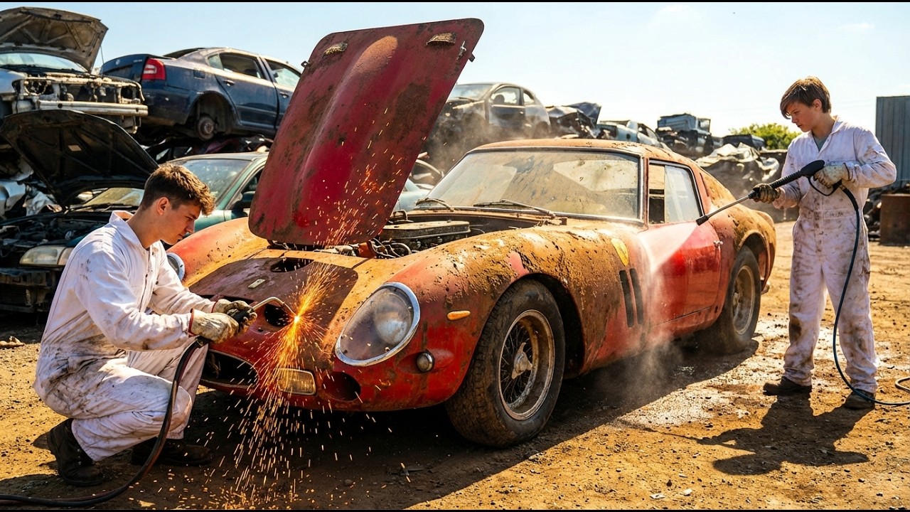 From Abandoned to Icon | Ferrari 250 GTO 1962 Full Restoration ASMR