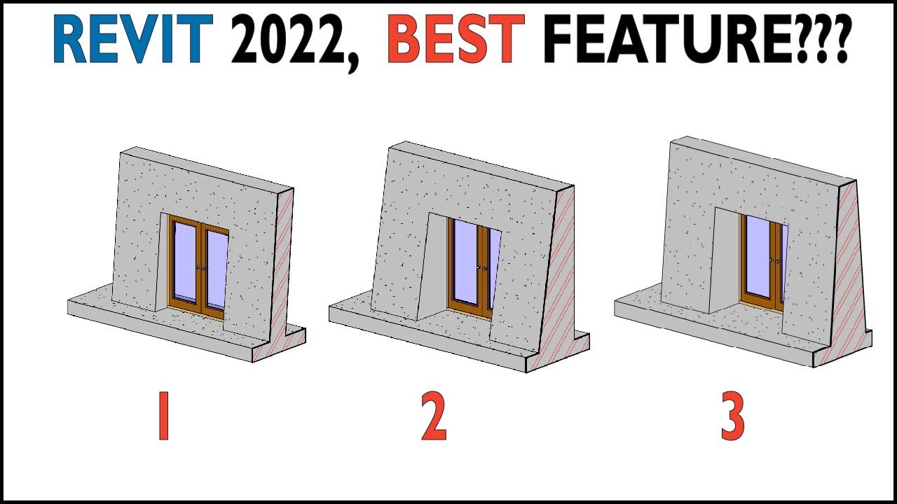 Revit 2022 Best Feature? Basic Walls BONUS | REVIT TUTORIAL