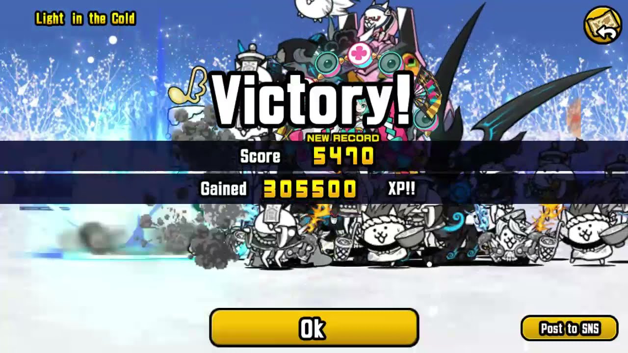The Battle Cats - SNOW MIKU 3 STAR - Light in the Cold