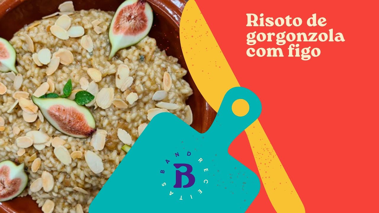 Risoto de gorgonzola com figo é receita digna de chef e fácil de fazer | Edu Guedes | The Chef