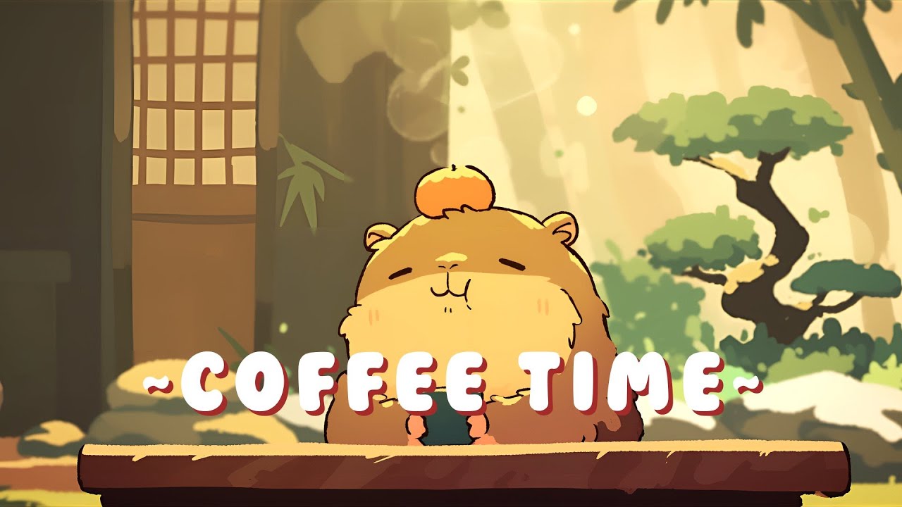 Capybara Music Channel | Calm Music for Focus & Study 🎵 💫