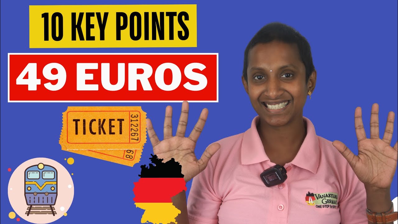 10 Key points - 49 Euros Deutschland Ticket | ENGLISH
