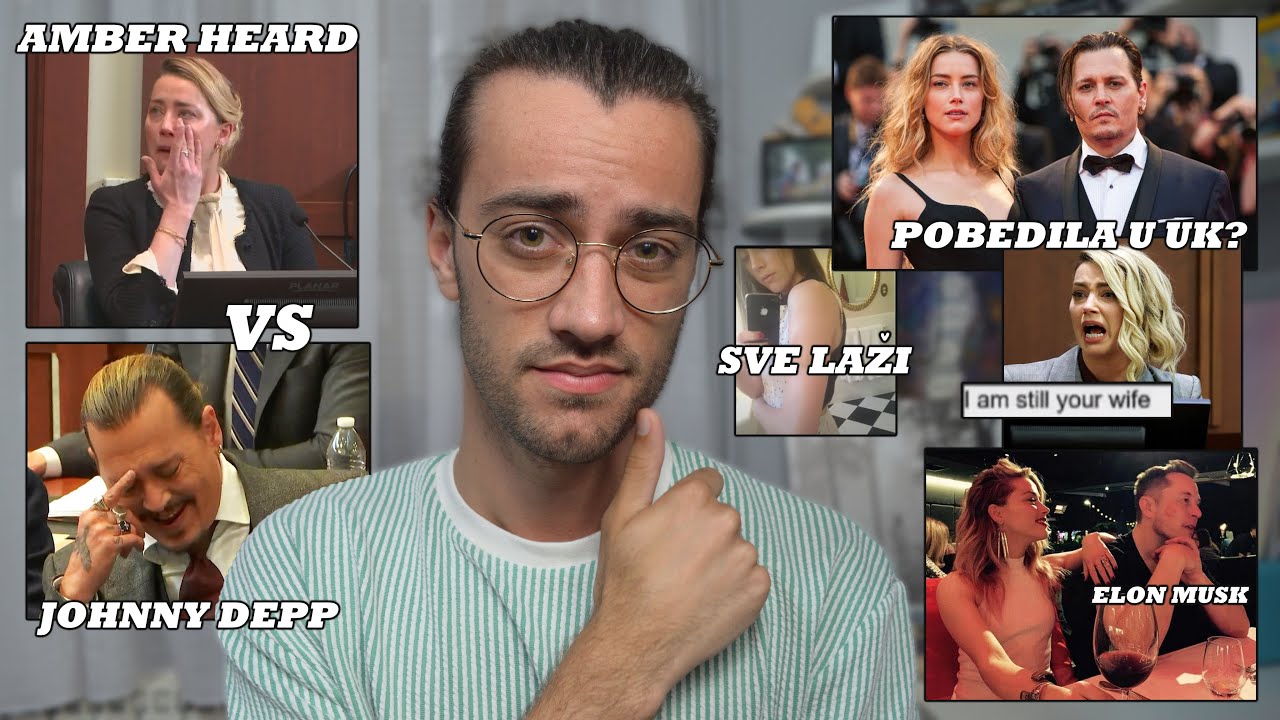 SUDJENJE JOHNNY DEPPA I AMBER HEARD: NJENA STRANA (KRAJ SUDJENJA - PRESUDA) | Nenad Ulemek
