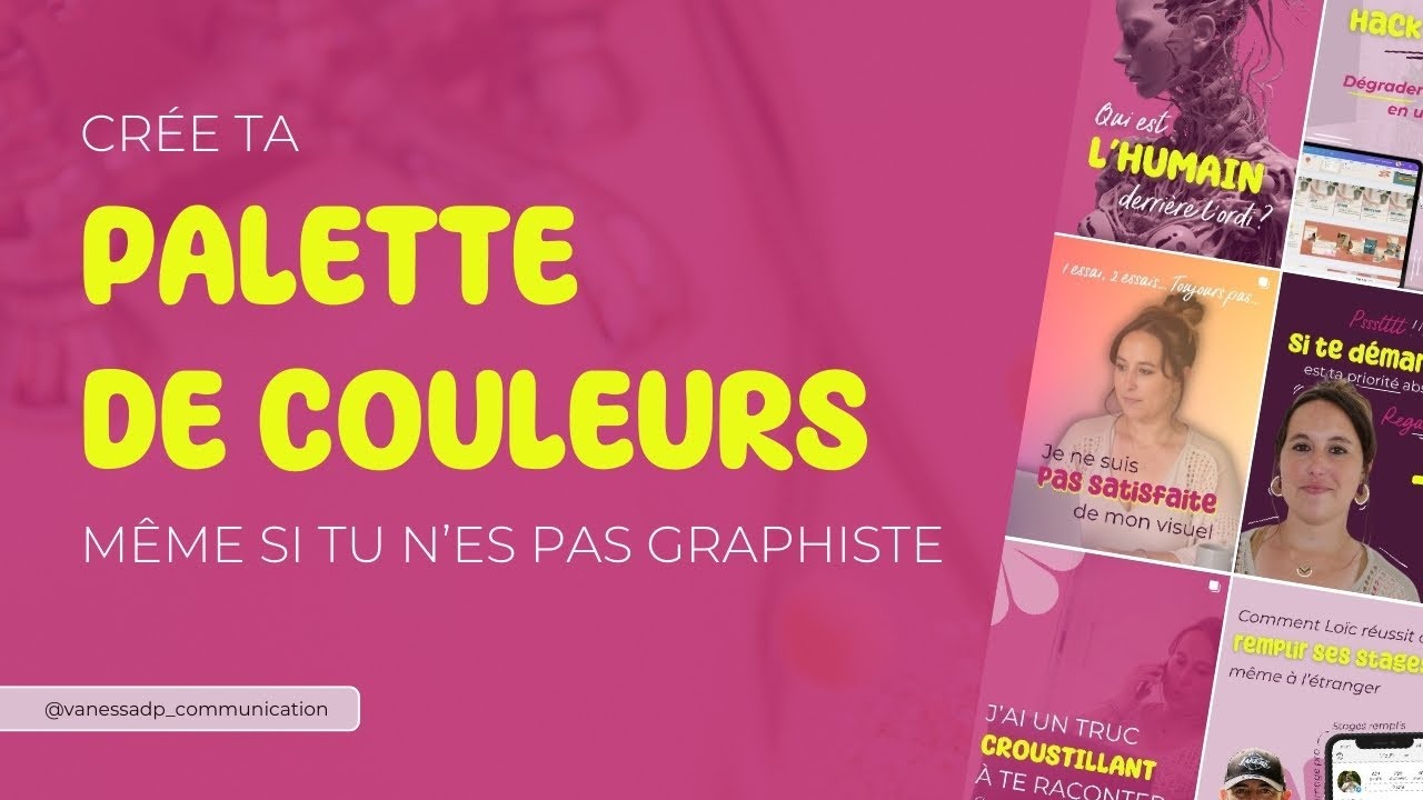 Créer une palette de couleurs