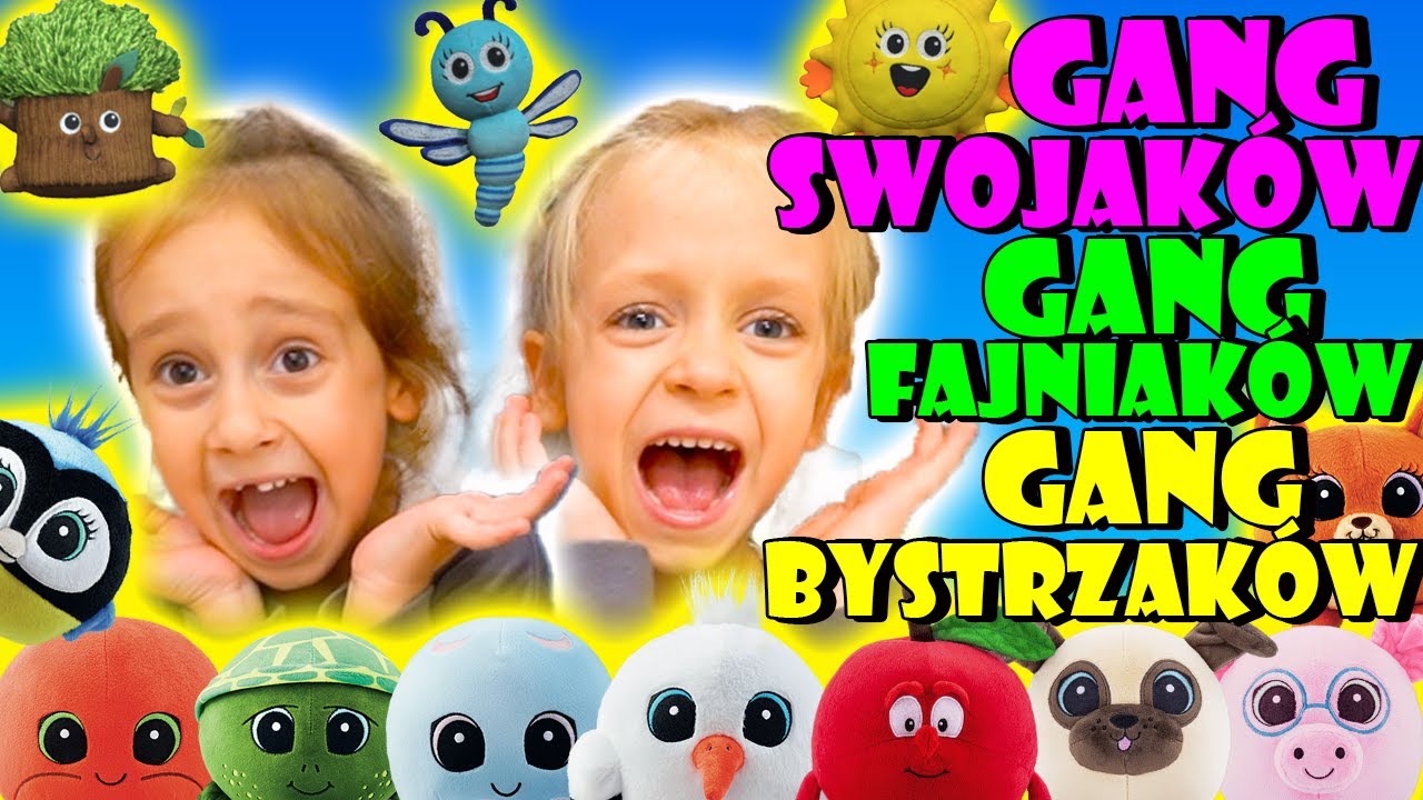 GANG BYSTRZAKÓW, GANG FAJNIAKÓW I GANG SWOJAKÓW RAZEM 🤩 NELA I LILA TWINS STORY