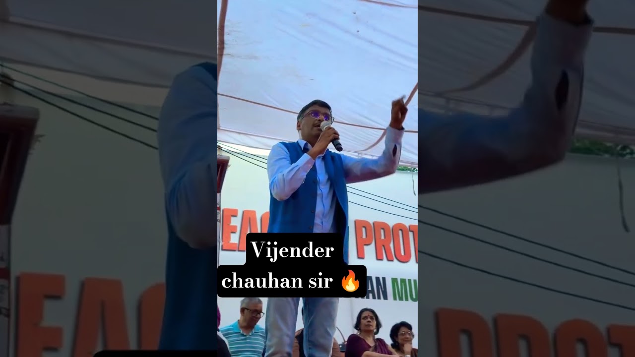 Vijender chauhan sir 🔥 | cockroach janta party CJP | Jantar mantar