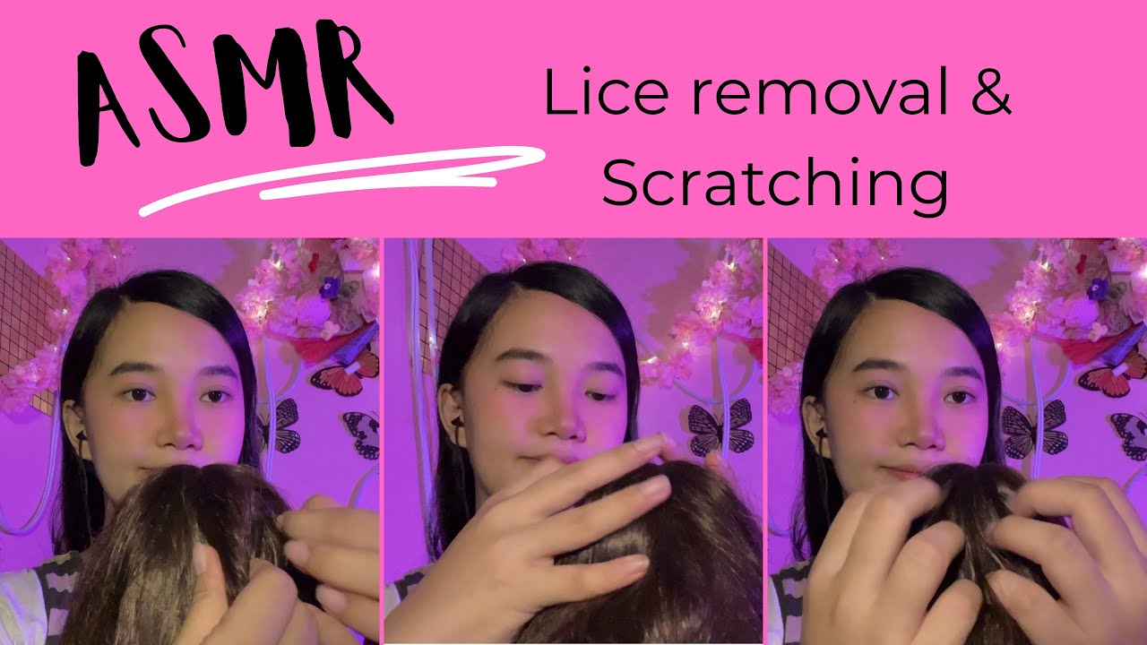 ASMR | Lice Removal || Scratching   #asmr #asmrrelax #relaxing