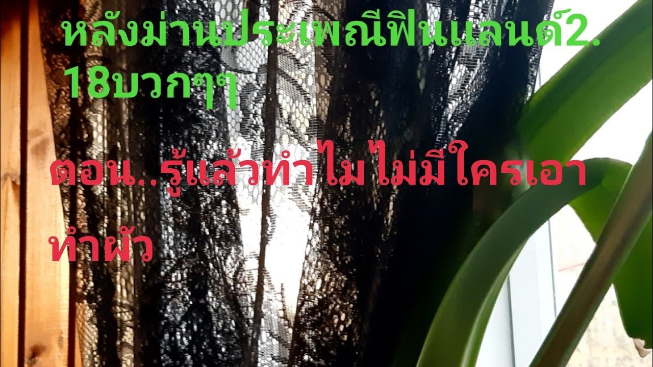 หลังม่านประเพณีฟินแลนด์Ep2 ตอน..รู้แล้วว่าทำไมไม่มีใครเอาทำผัว