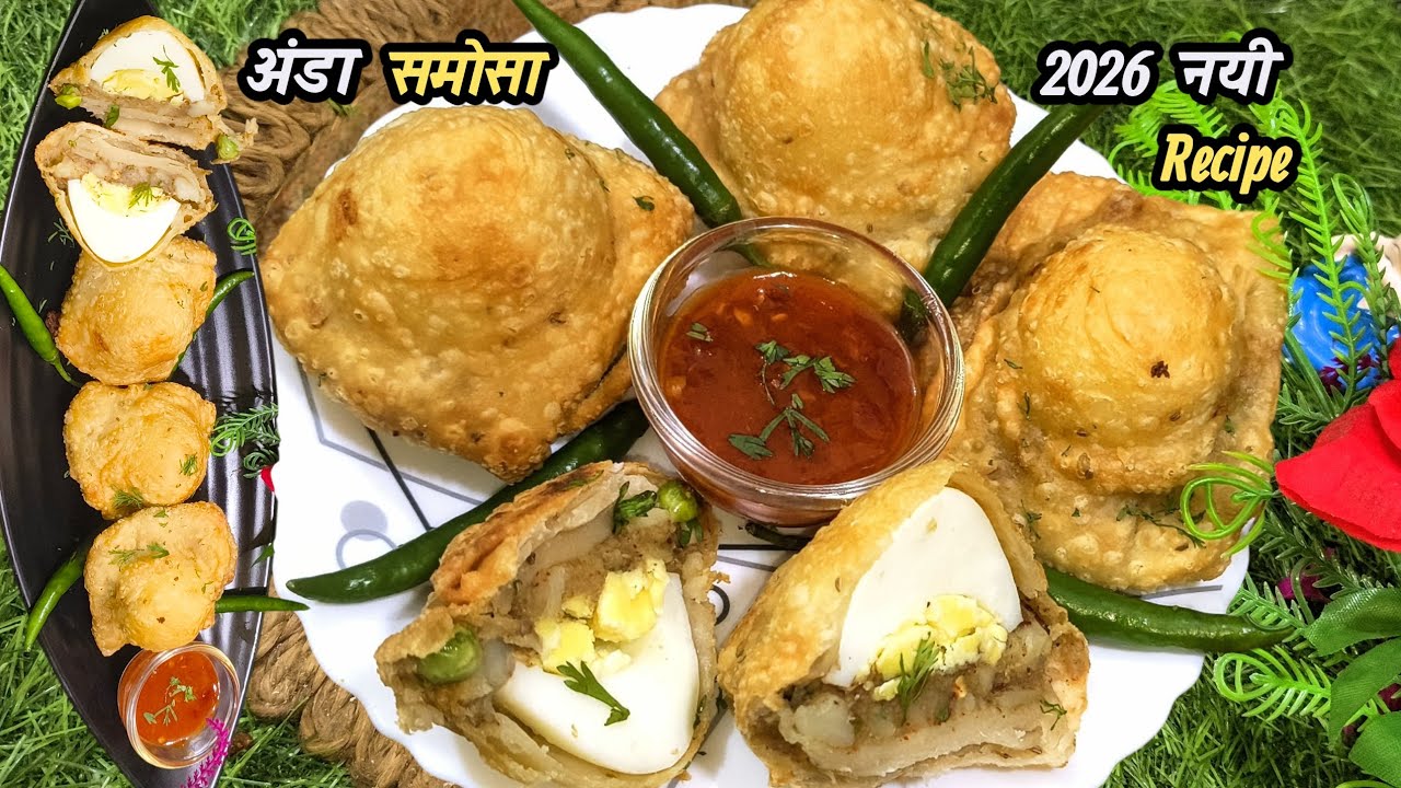Ramadan Special egg pocket samosa recipe crispy crunchy tasty samosa recipe aloo samosa recipe 