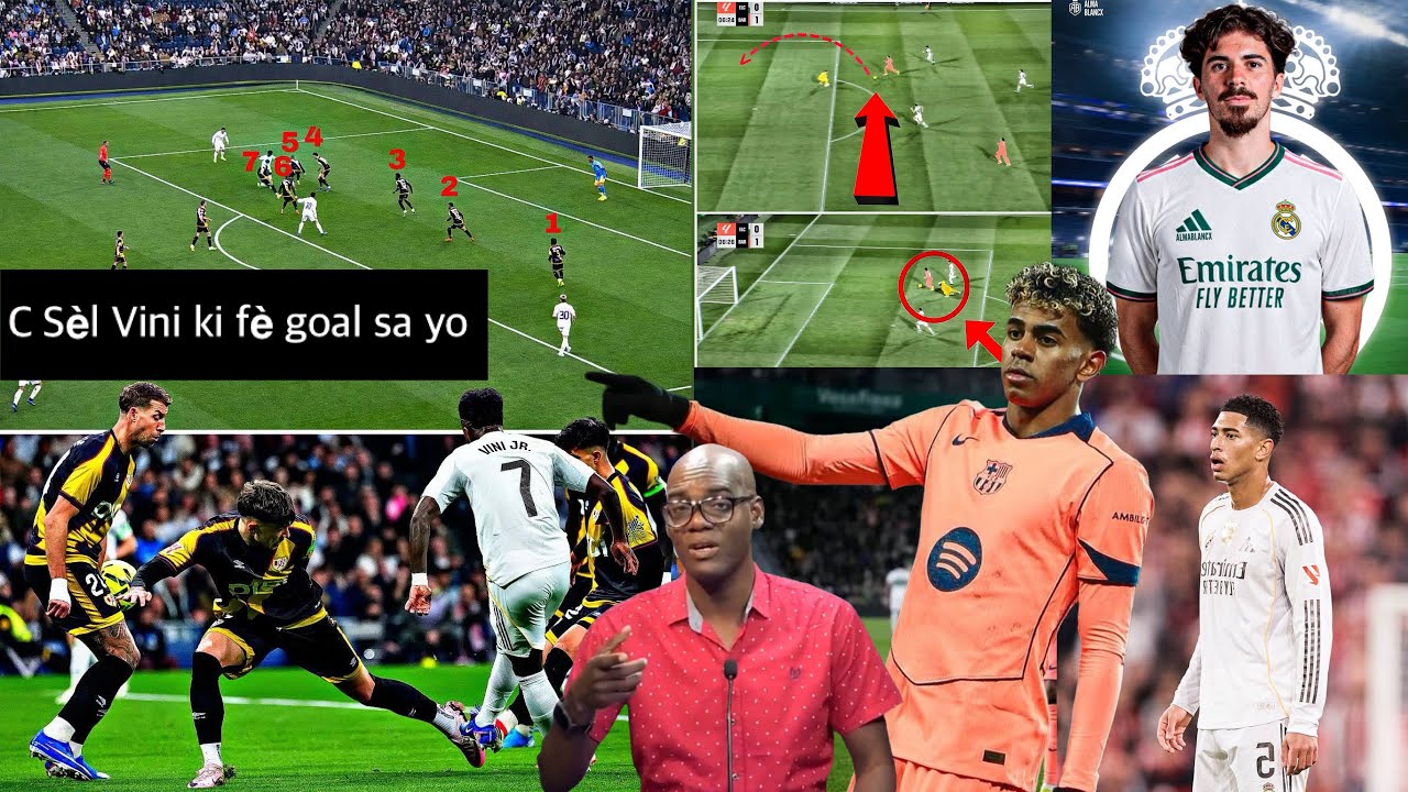 Fred sou actualités Real Madrid ak Barcelone, Vini jr kontinye montre li ka debloke Real, Yamal…