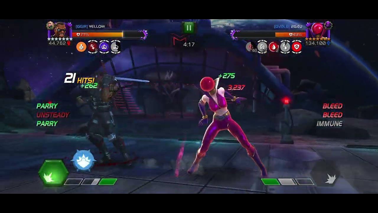 Blade vs Ruby Thursday node 29 S68 offseason