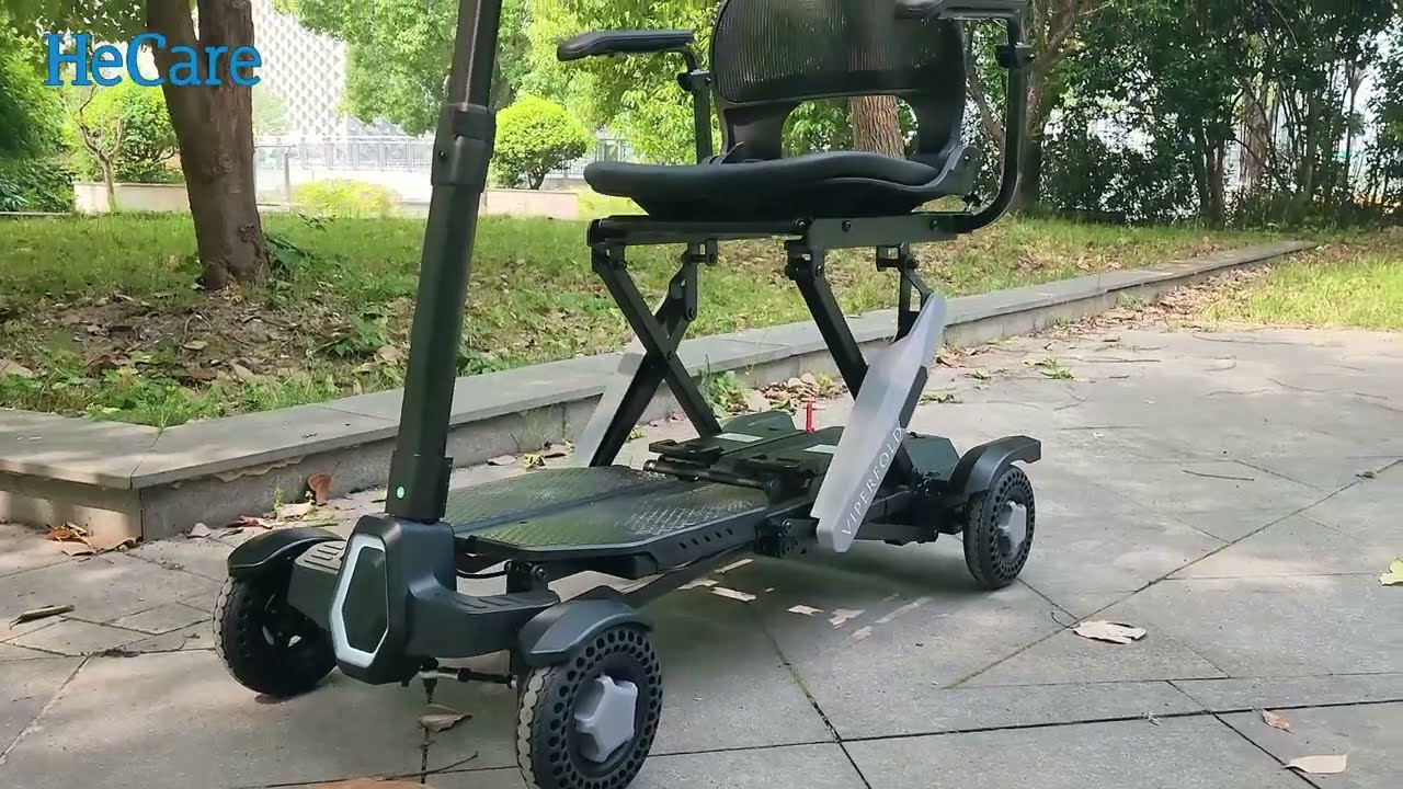 HeCare VIPERFOLD Lightweight Autofolding Folding Mobility Scooter 20KG