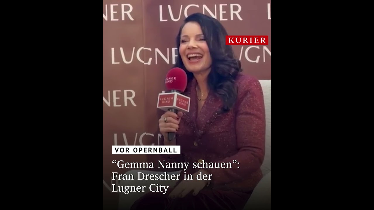 Fran Drescher in der Lugner City