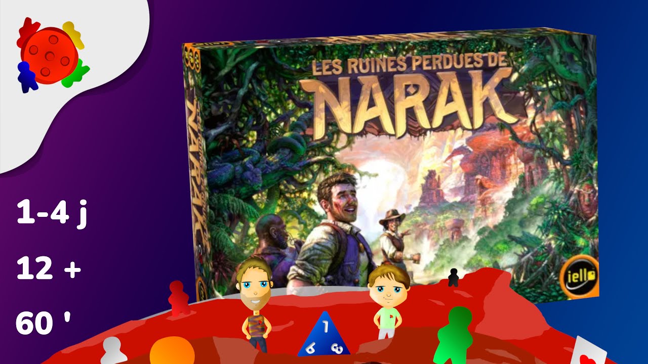 Les Ruines perdues de Narak (2 joueurs)
