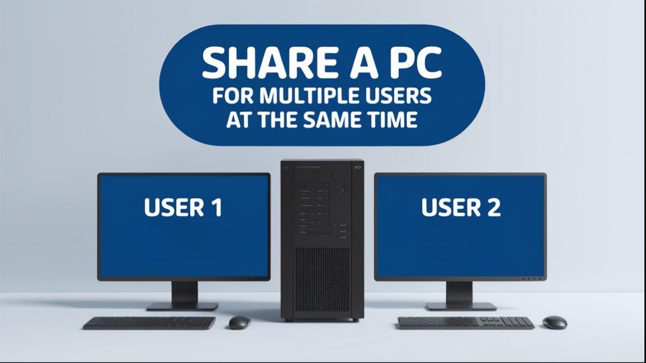 Share One PC for Multiple Users Simultaneously &mdash; Easy Step-by-Step Guide!