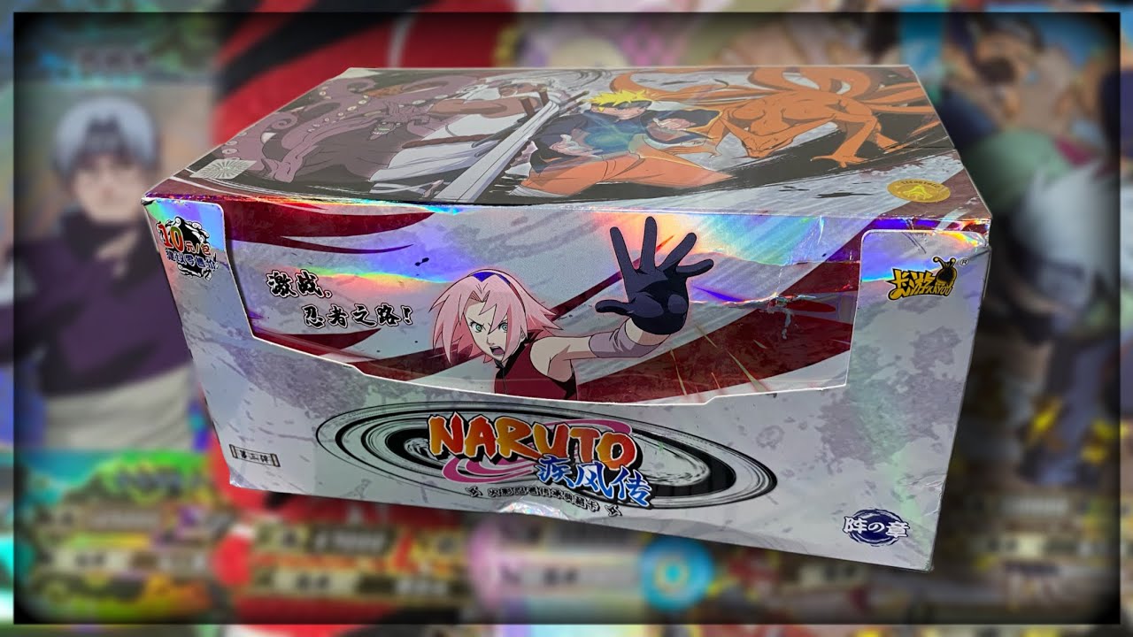 I Opened Naruto Kayou Card Collection Tier 4 Wave 3
