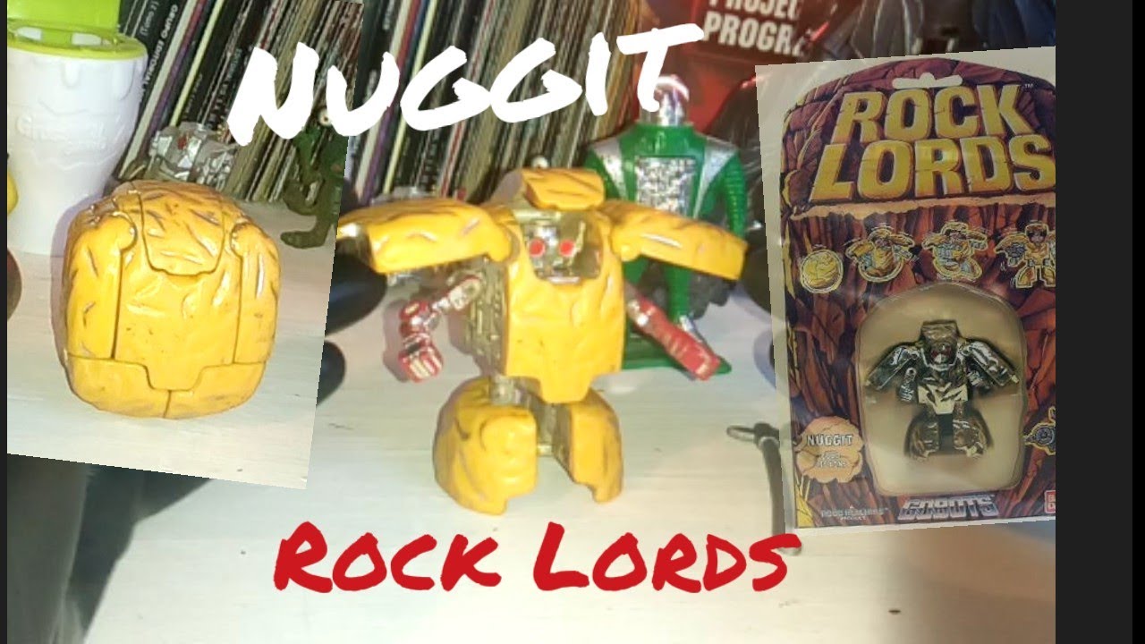 Nuggit, Rock Lords 1985 Bandai Japón, la papa con ojos