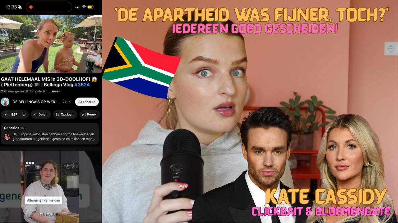 FARA BELLINGA zegt SORRY (maar niet echt) en KATE CASSIDY BLOEMENGATE