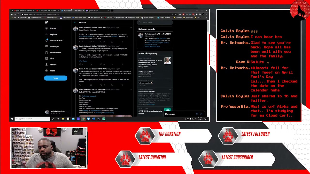 Hack and Chat - AWS and Chill