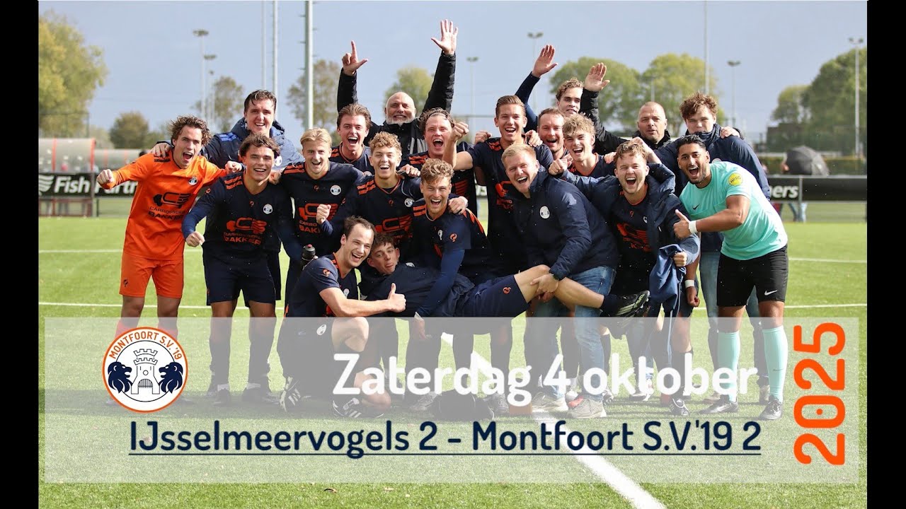 IJsselmeervogels 2 - Montfoort S.V.'19 2
