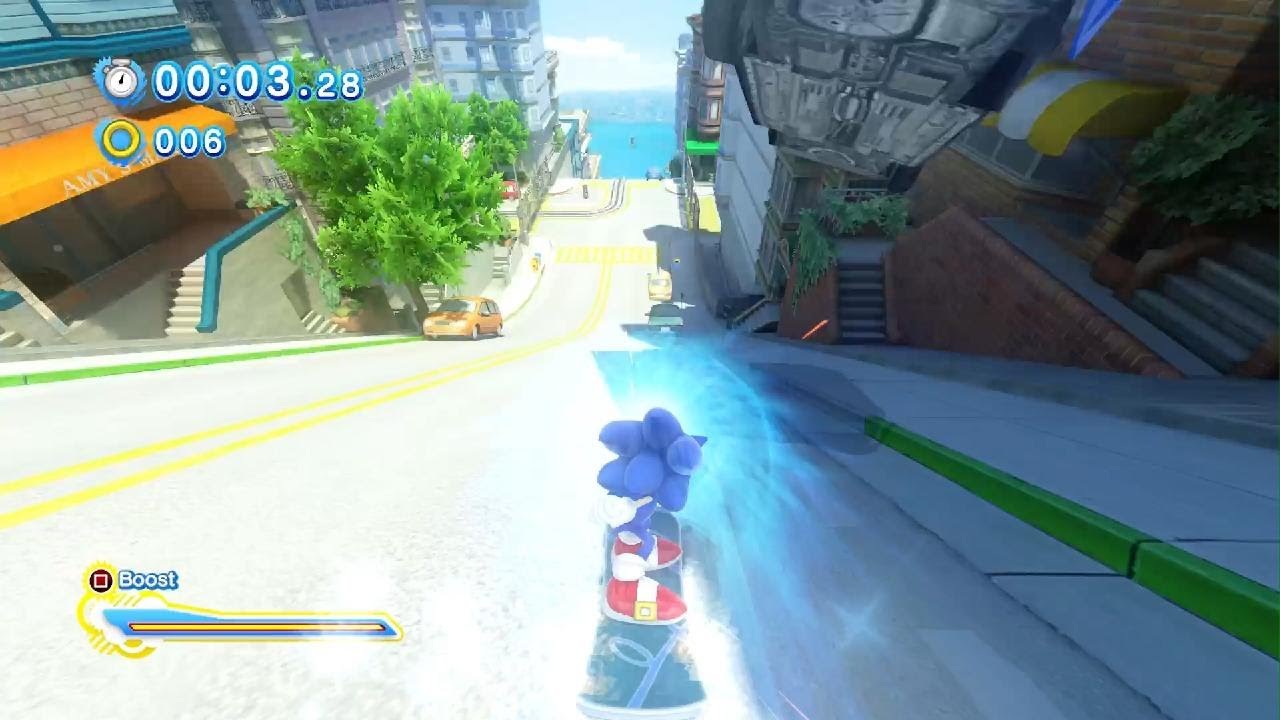 SONIC X SHADOW GENERATIONS City Escape Act 2 Speedrun (no skills) 2:03:36