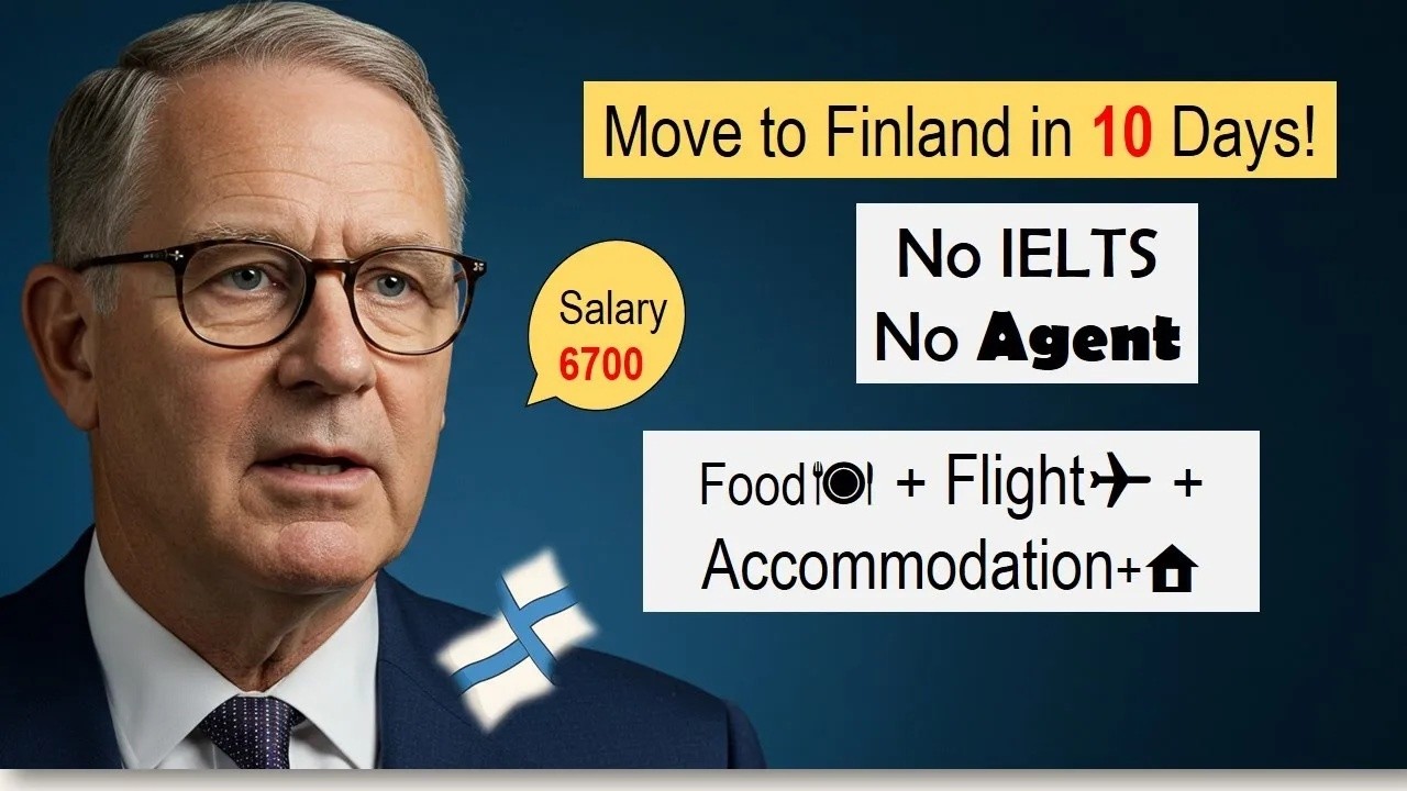 🇫🇮 Бесплатная рабочая виза в Финляндию на 2026 год | Переезд всего за 10 дней | 150 000 рабочих м...