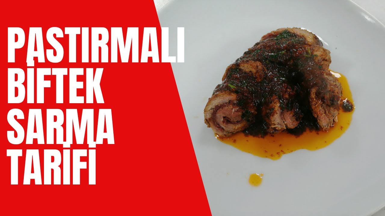 PASTIRMALI BİFTEK SARMA TARİFİ