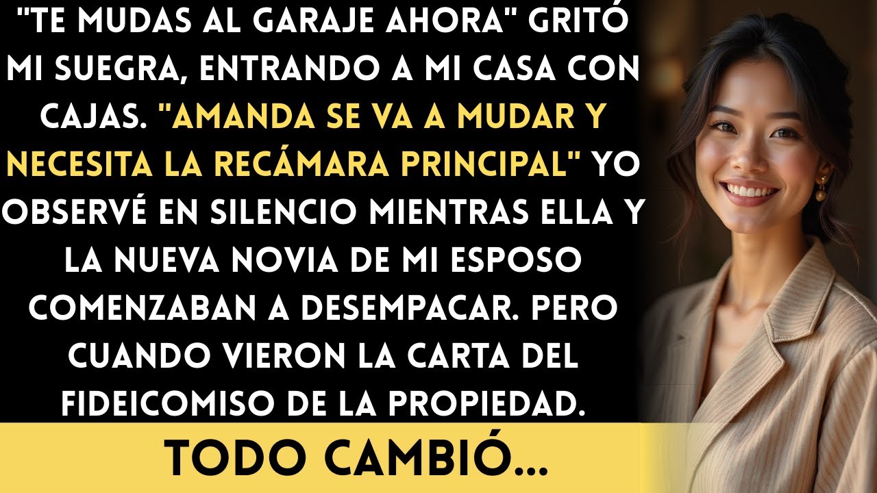 Mi suegro invitó a su novia a vivir en nuestra casa. Tú puedes quedarte en el garaje…