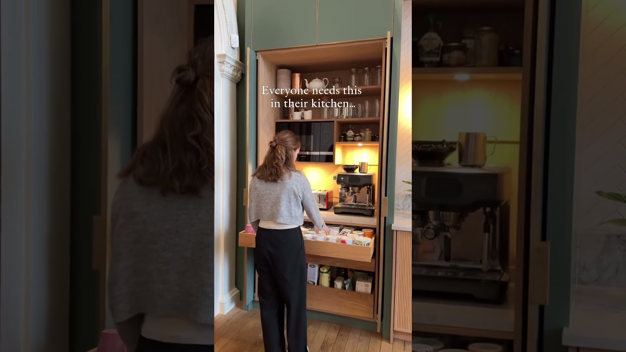 A pocket door pantry || one of life&rsquo;s great additions
